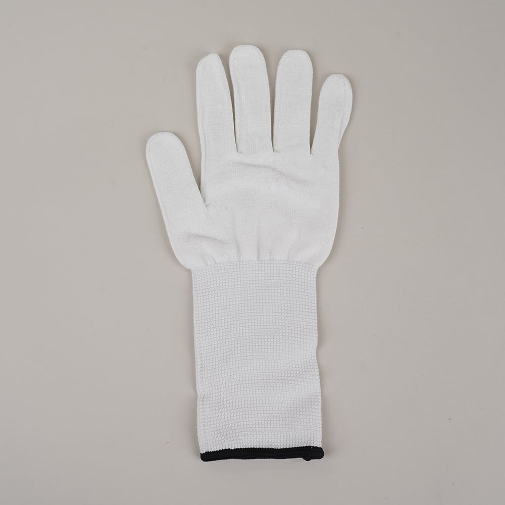 アズツール耐切創ロング手袋（レベル5・コート無）　黒　LL