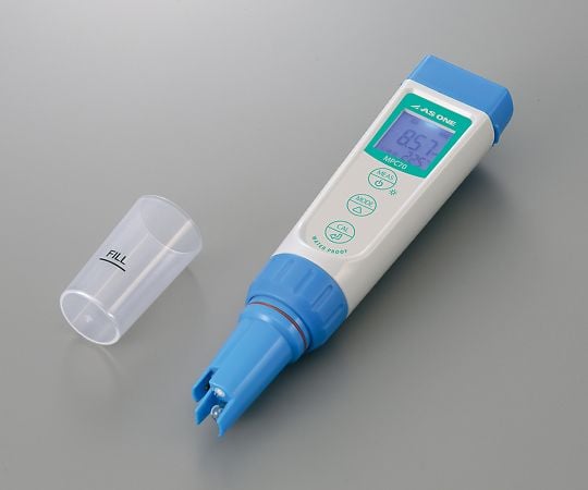 【校正証明書付】アズワン4-356-01-20ペン型pH/導電率計MPC70校正書付【1個】(as1-4-356-01-20)
