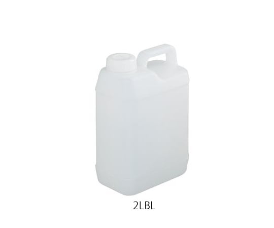 4-366-11 角型ボトル（フタ・中栓付き） 2L 2LBL