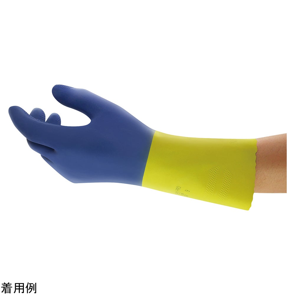 4-3670-01 耐薬品手袋（アルファテック・87‐224）M