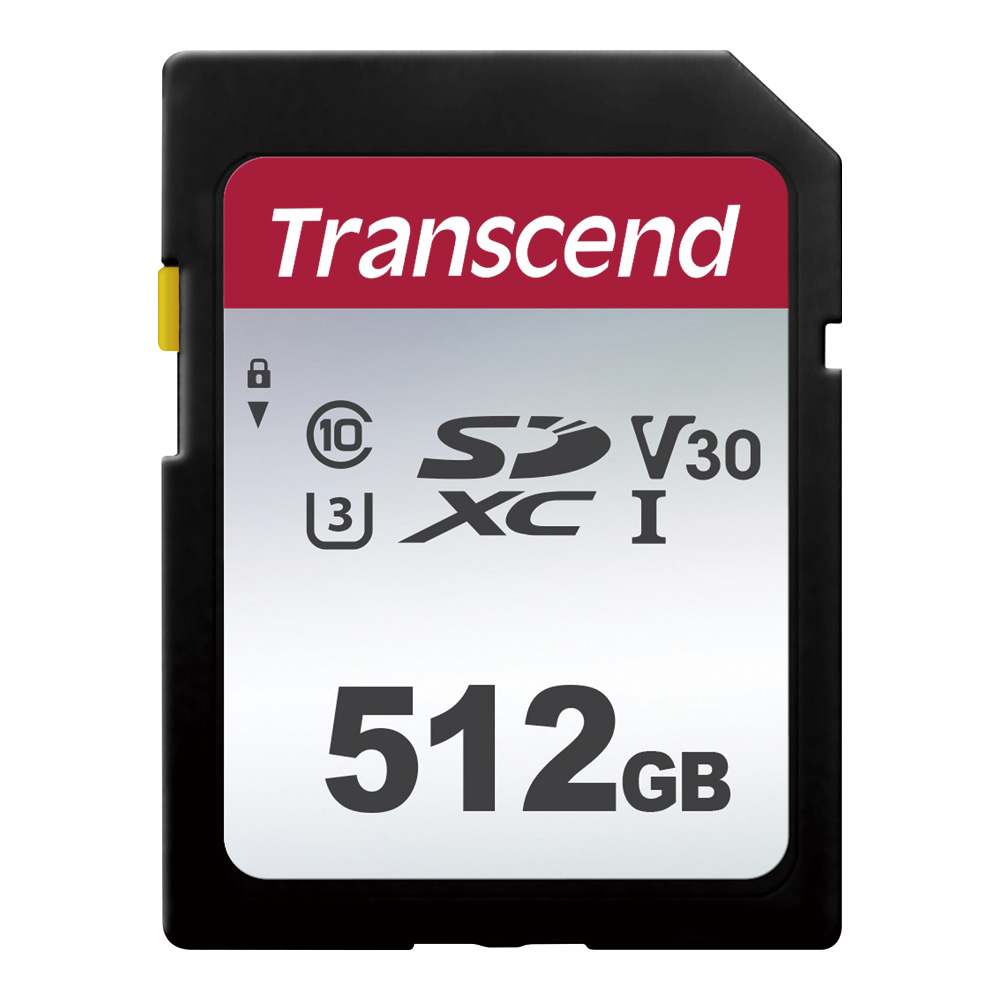 4-3809-06 SDカード 512GB TS512GSDC300S