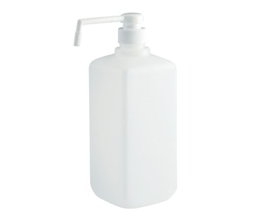 成和化学工業4-381-02角型ボトル１Ｌ角（Ｓ）ロック式【1個】(as1-4-381-02)