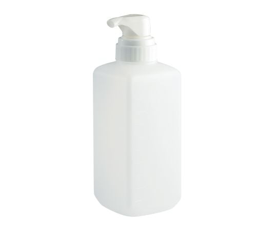 成和化学工業4-381-03角型ボトル１Ｌ角（Ｓ）広口【1個】(as1-4-381-03)