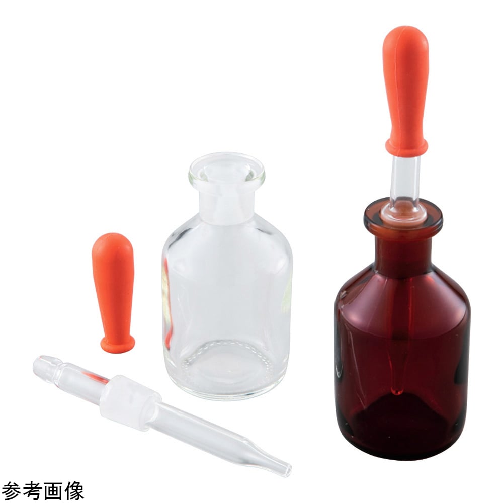 4-3827-04 スポイト瓶 遮光 100mL 232702461