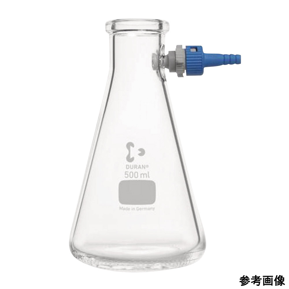 吸引ろ過瓶（PBT製チューブコネクター付）丸型 20000mL
