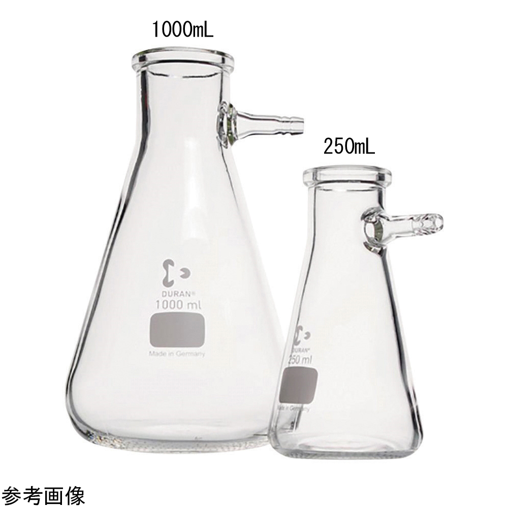 4-3831-05 吸引三角ろ過瓶 2000mL 212016308