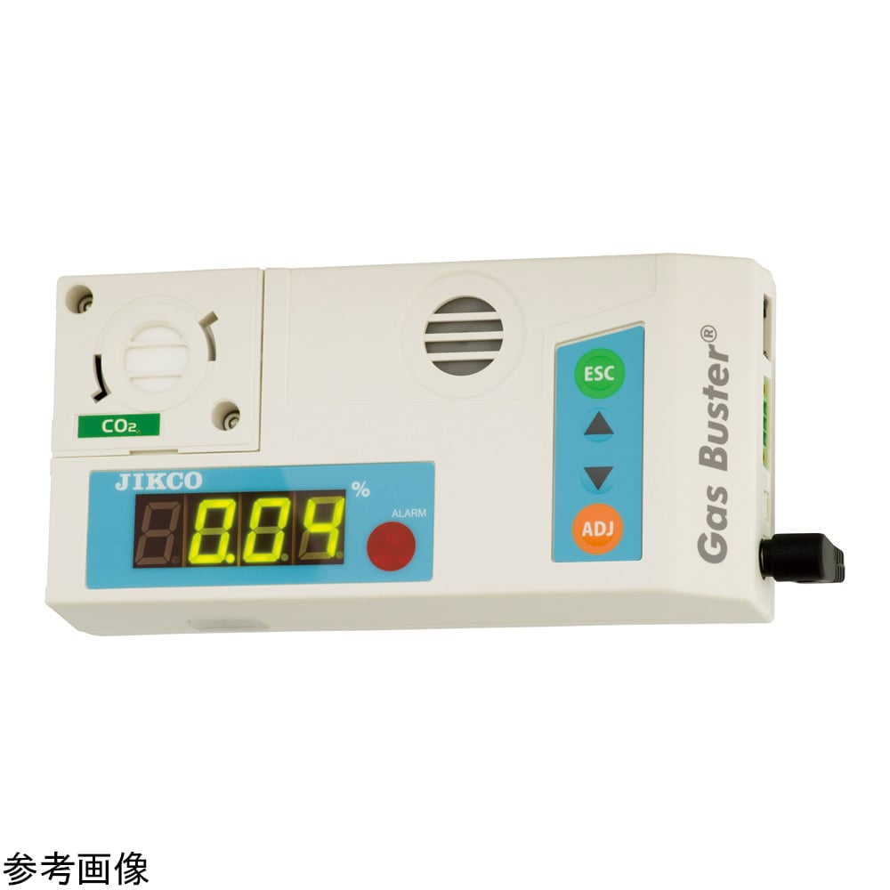 4-3924-01 二酸化炭素ガス定置型検知警報器（ガスバスター）安全管理用 GB-CO2-L