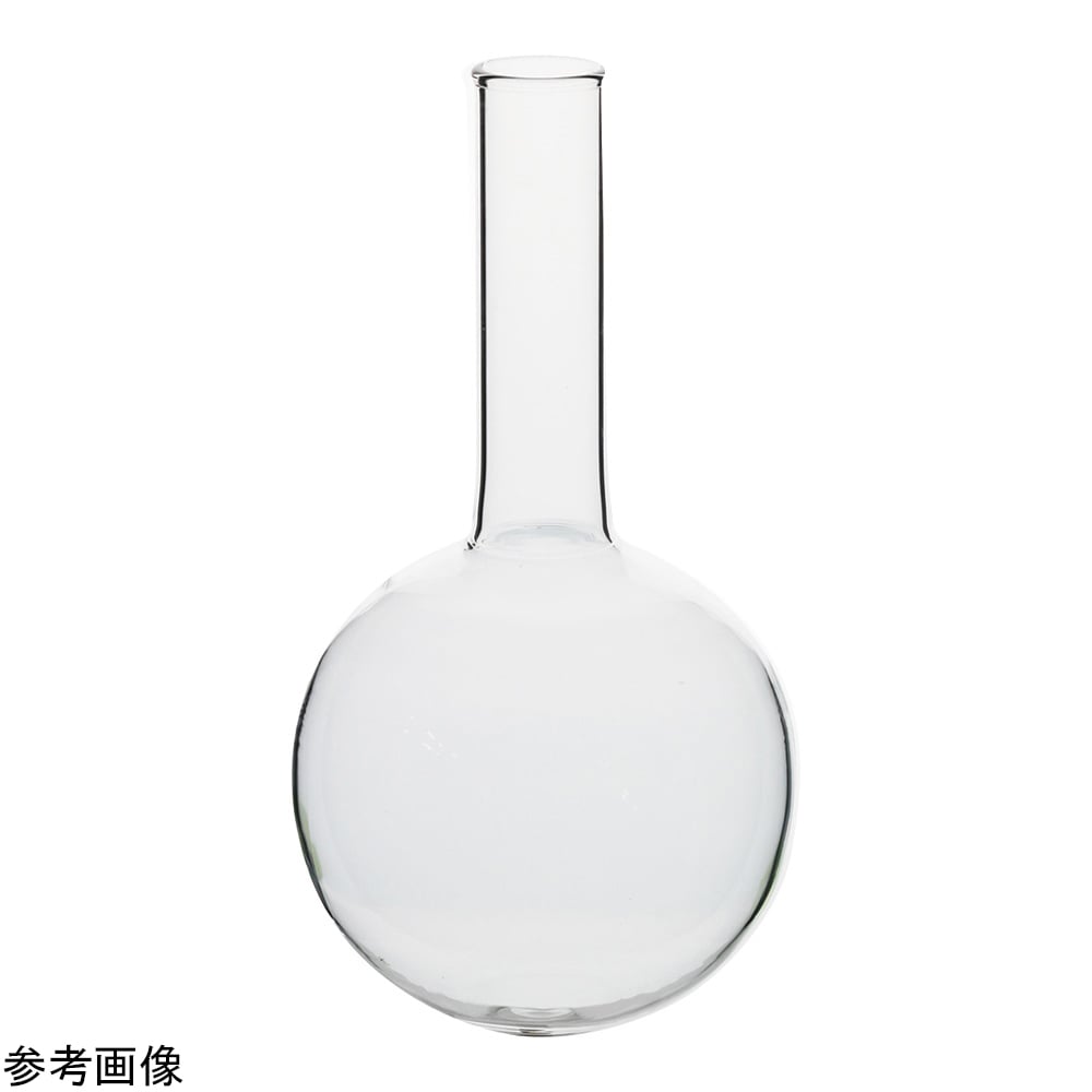 4-3939-03 石英丸底フラスコ（リム付）200mL 1122-200