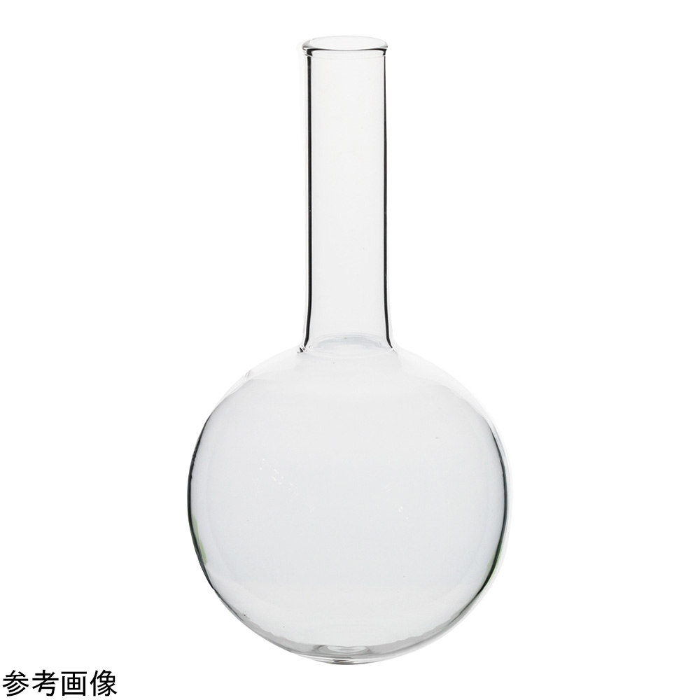 4-3939-04 石英丸底フラスコ（リム付）300mL 1122-300