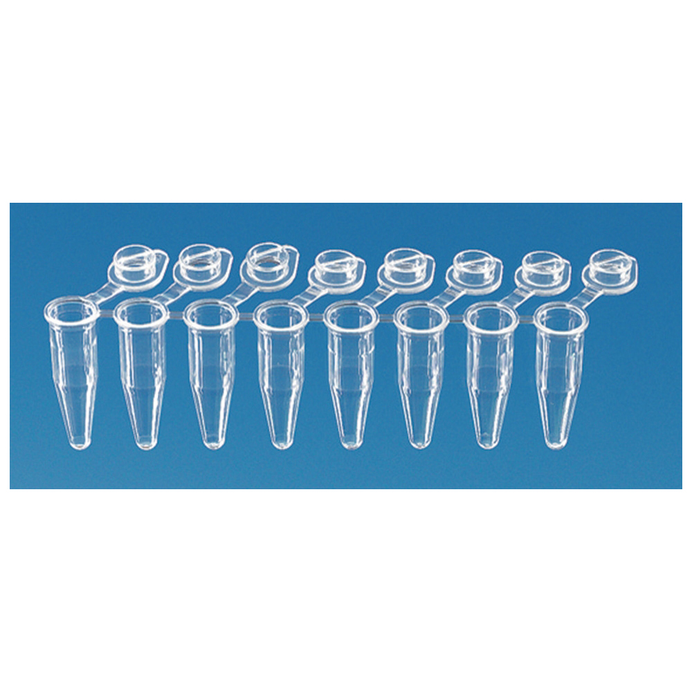 8連PCRチューブ（独立キャップ）0.2mL 120本入
