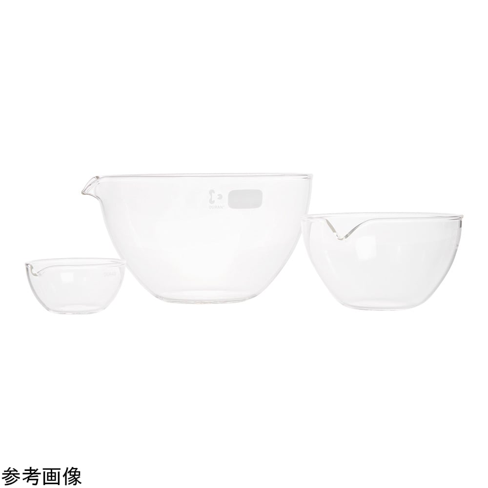 4-3976-06 蒸発皿（平底・Duran）φ115×65mm 320mL 213014901