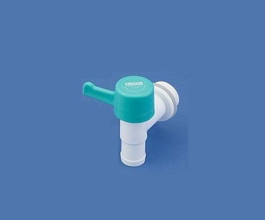 4-4021-01-01 レバーコック テーパージャー角型用コック RC-20A 緑 角型用