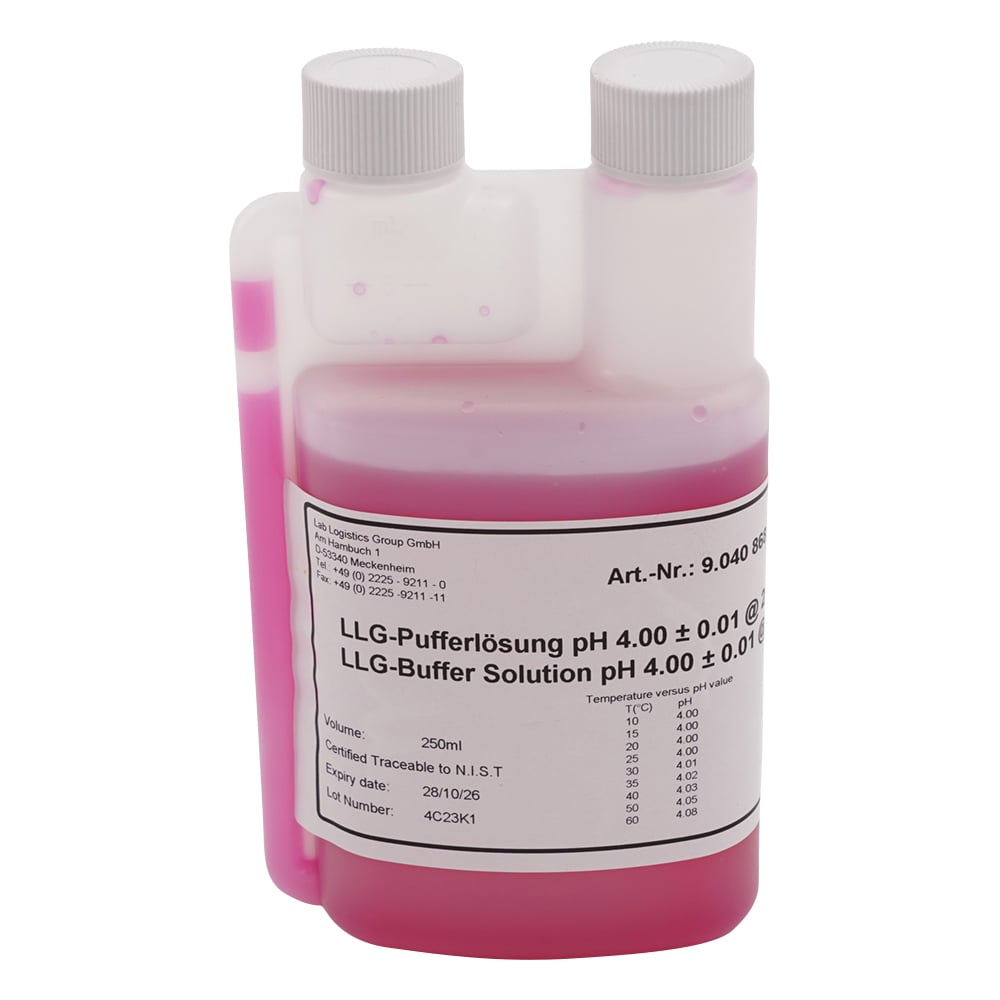 pH標準液 pH4.00±0.01 250mL