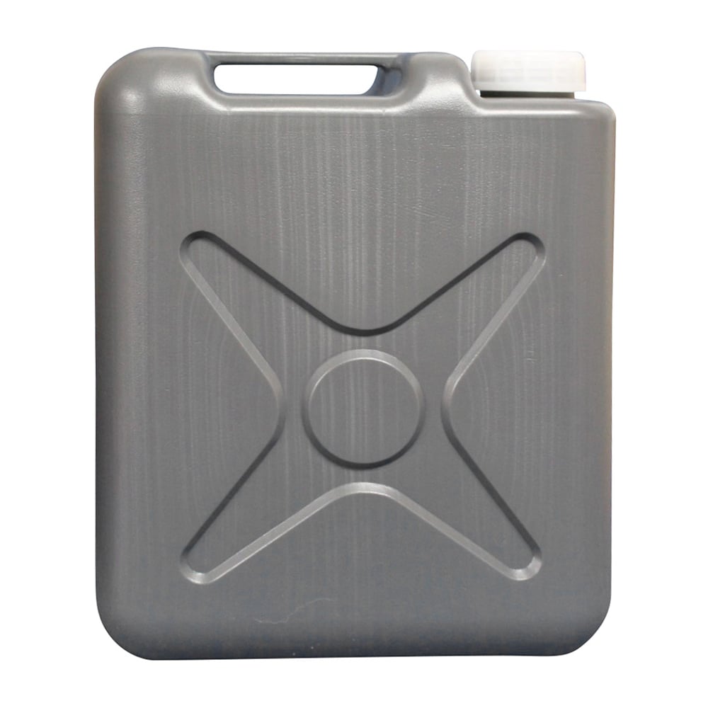 ポリ角容器グレー（ノズル付）