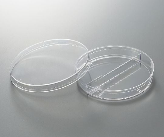 【滅菌】VWR4-418-01分割シャーレ２５３８４－３０４【1箱(20枚×25袋入)】(as1-4-418-01)