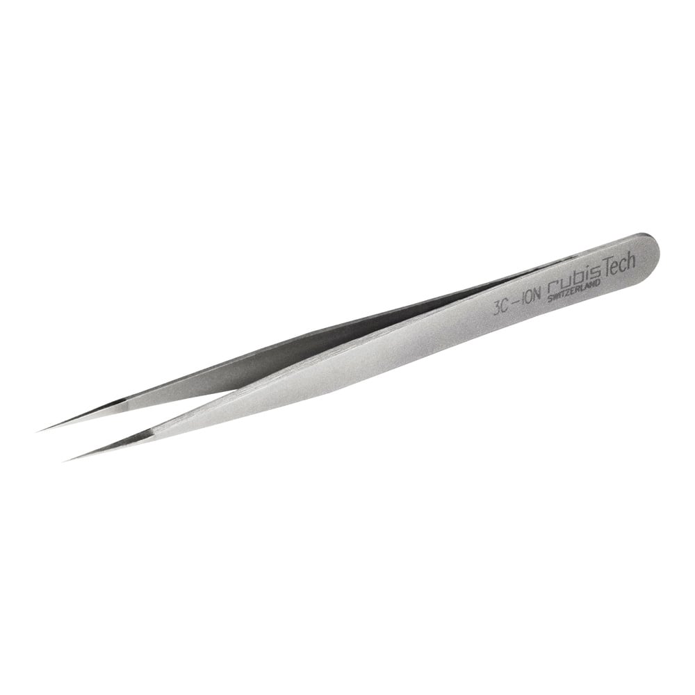4-4300-06 MEISTERピンセット（抗菌タイプ）110mm 3C-ION