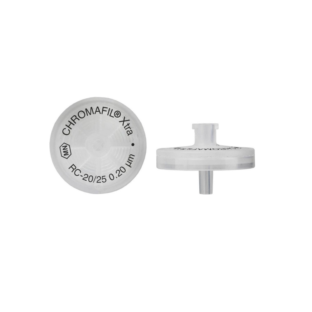 シリンジフィルター（セルロース・CHROMAFIL）0.2um φ25mm 親水性 透明 100個入
