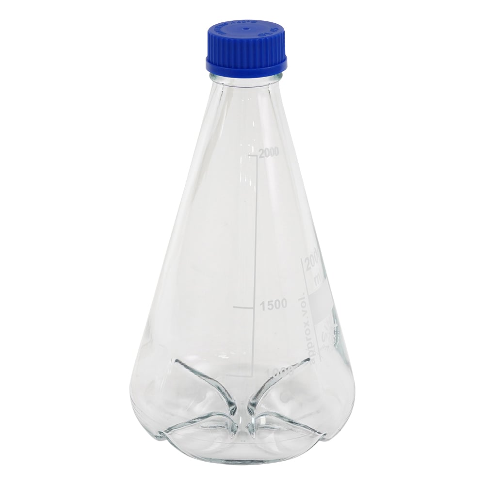 バッフル付三角フラスコ 2000mL
