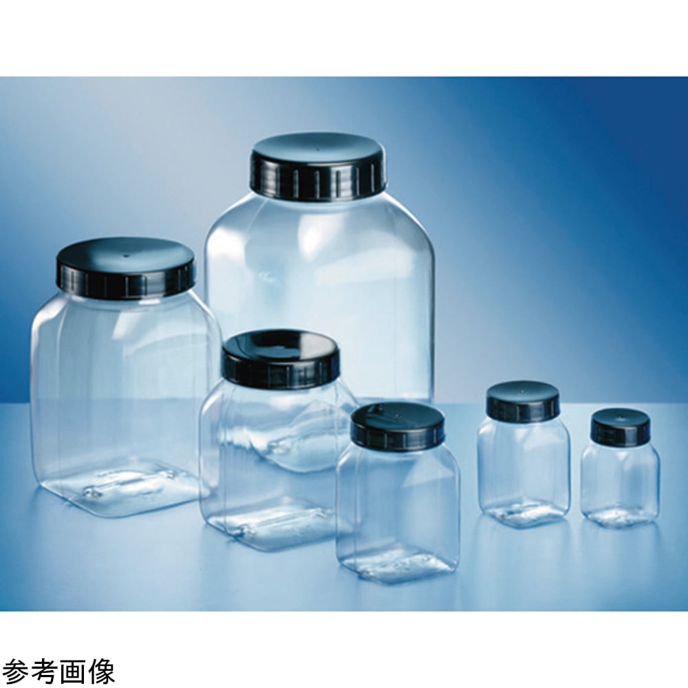 PETG広口角型容器 200mL