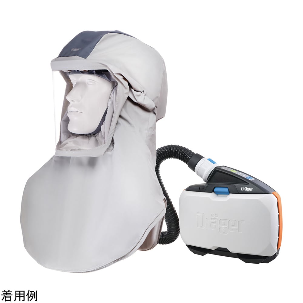 4-4366-01 Respiratory Protector with Electric Fan Loose-fit Hood X ...