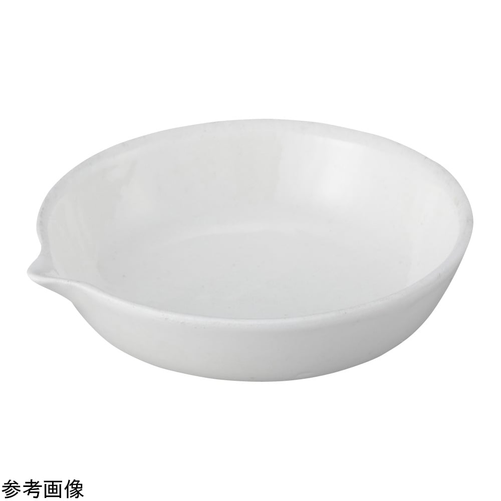 4-4484-02 蒸発皿（平底）φ85mm 80mL P-178