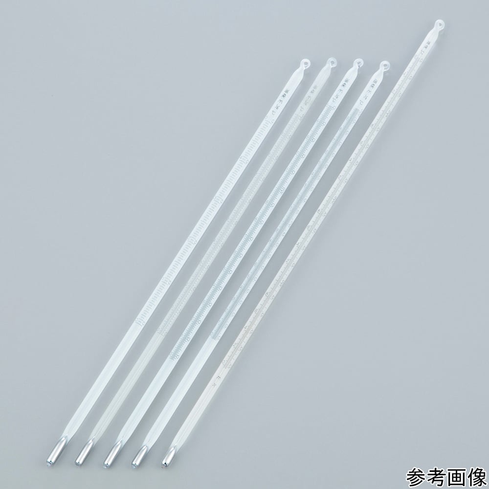 留点温度計 0～150℃ 最小目盛0.5℃ 300mm
