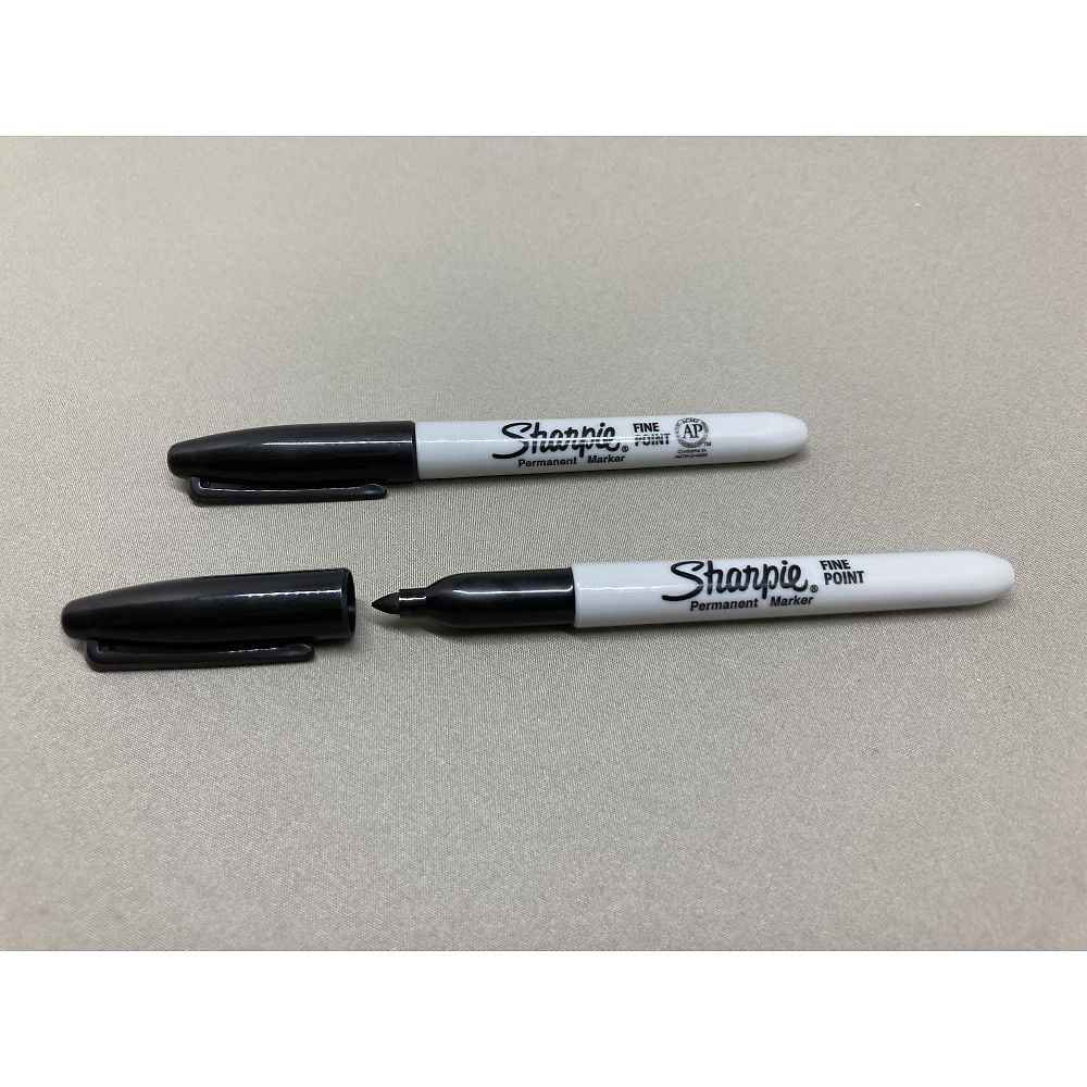 4-4699-01 Sharpie滅菌ラボマーカー 黒 キャップ式 4本入 PEN-20IR 