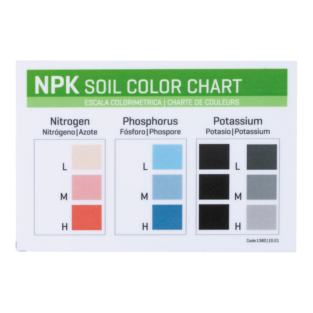 4-4753-01 NPK土壌測定キット 検査セット 窒素・リン酸・カリウム×各50回 5880
