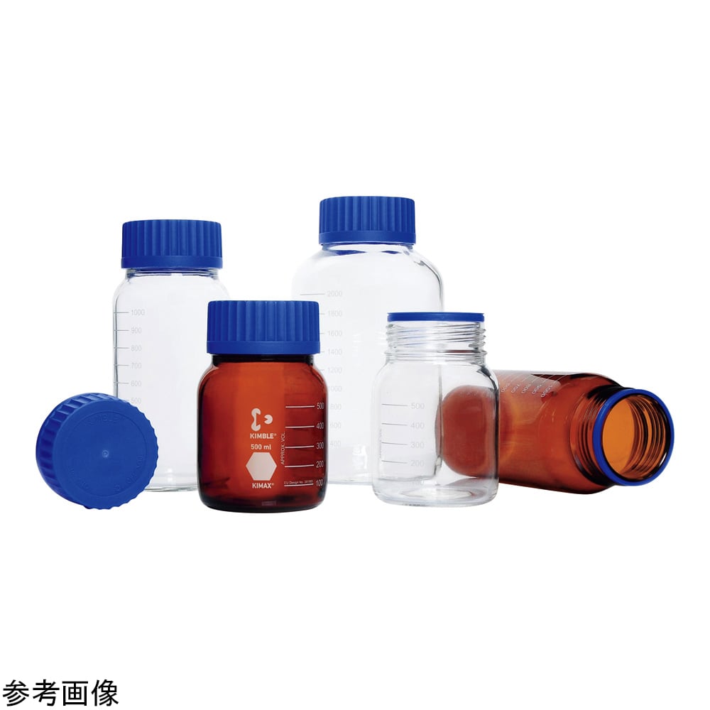 4-5035-03 広口ねじ口瓶・GL80 1000mL 14393-1000 【AXEL】 アズワン