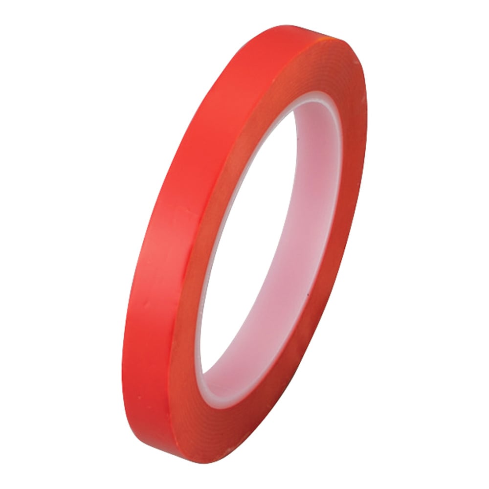 4-5104-02 クリーンルーム用カラーテープ 13mm×33m×0.13mm 赤 1160xx050-P3D-RE