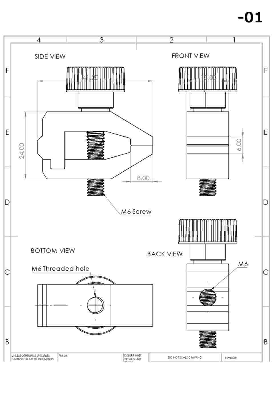 アズワン フォースゲージ用アタッチメント ワイヤー用治具 大 (4-5136-11)-