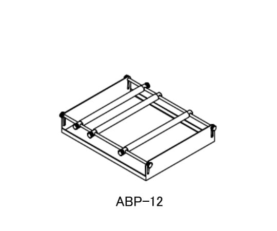 4-525-13 シェイキングインキュベーター用 調整バー付きホルダー（フラスコ用） ABP-12