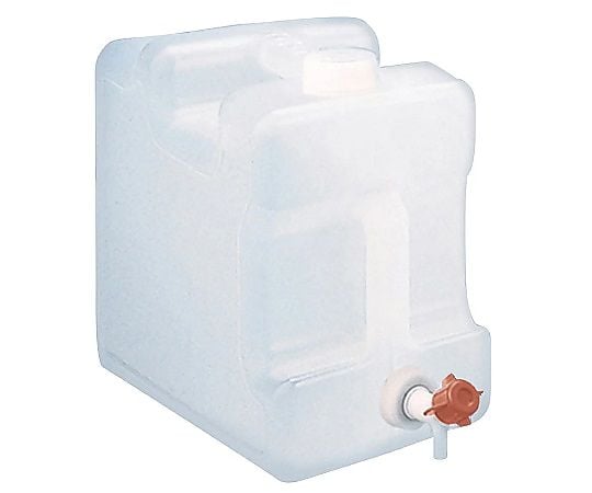 スクエアーボトル 10L 耐薬コック