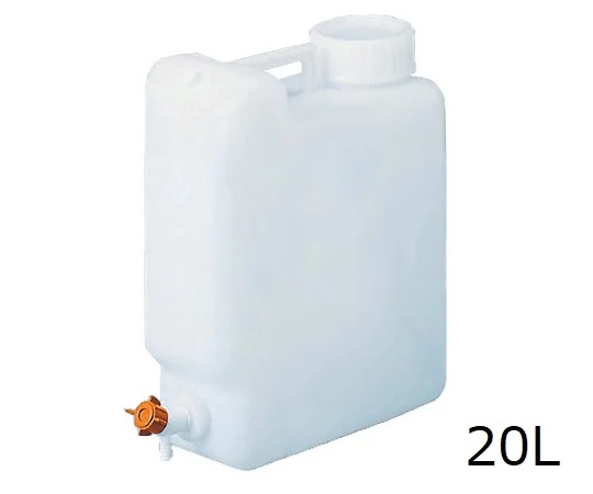 4-5335-02 ヘンペイ活栓付瓶 20L 【AXEL】 アズワン