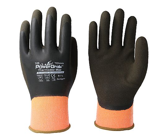 防寒天然ゴムコート手袋 PowerGrab ThermodexMax 329 L