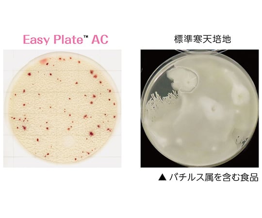 4-5420-51 EasyPlate 一般生菌数測定用（25枚/袋×4袋/箱×10箱入）AC 61973