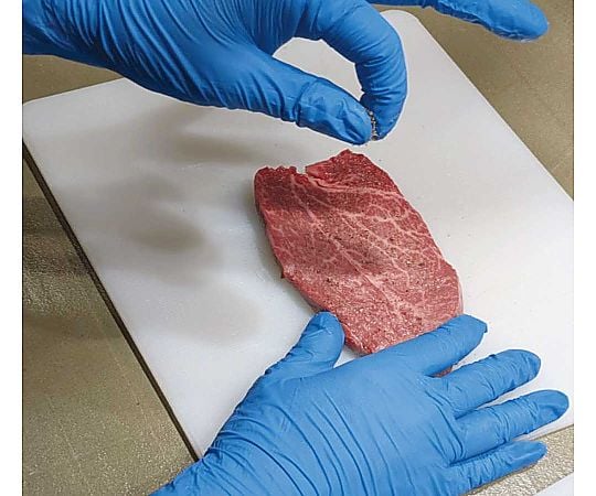 使い捨てニトリル手袋　Lサイズ　5セット　さいと Z−99 ニトリル使い切り手袋 100P ブラック M 作業用