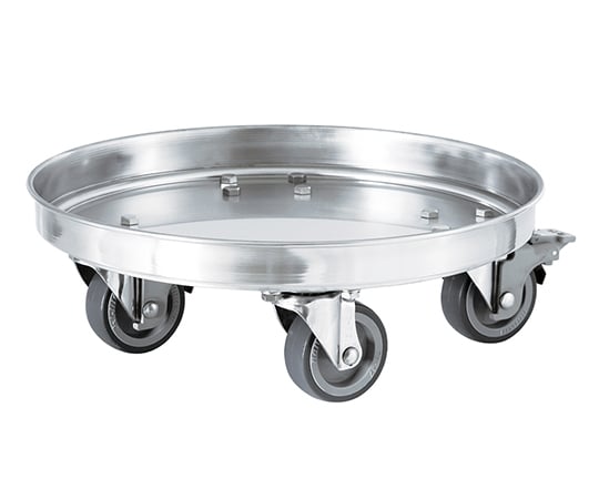 日東金属工業4-5626-03車輪痕がつきにくいタンク運搬台車φ430用【1個】(as1-4-5626-03)