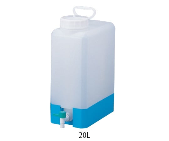 ニッコー4-5644-02テーパージャー角型（PP製）２０Ｌ７０８６１２【1本】(as1-4-5644-02)