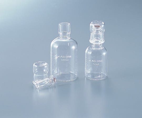 4-5646-03 標準試薬保存容器 目盛付 100mL