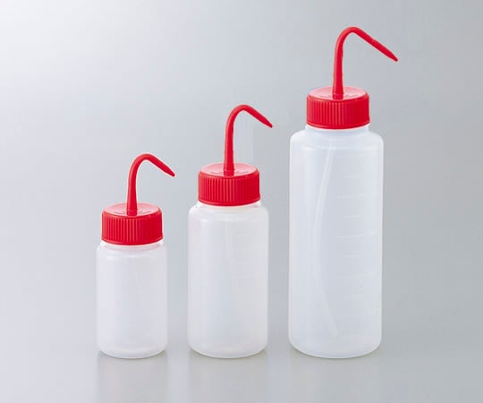 アズワン4-5668-02洗浄瓶カラフルバリエ広口レッド５００ｍＬ【1本】(as1-4-5668-02)
