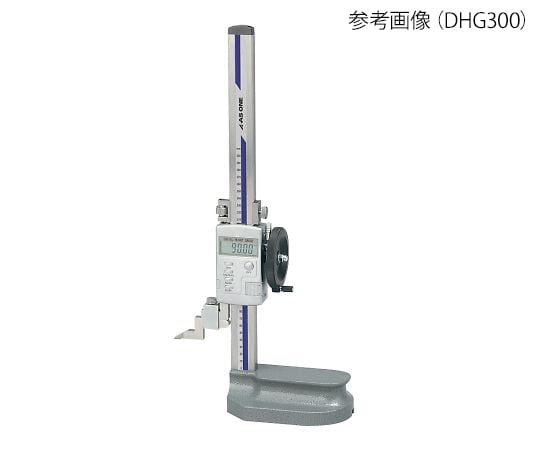 4-576-02-20 ハンドル付きデジタルハイトゲージ（測定範囲0～600mm） 校正証明書付 DHG600