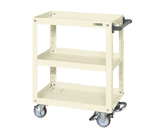 サカエ4-583-04ブレーキ付ワゴンＥＭＲ－１５７ＢＲＮＵＩ【1台】(as1-4-583-04)