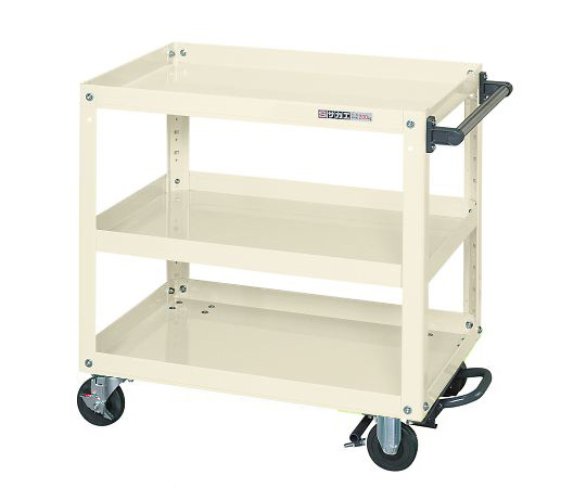 サカエ4-584-02ブレーキ付ワゴンEKR-207BRI【1台】(as1-4-584-02)