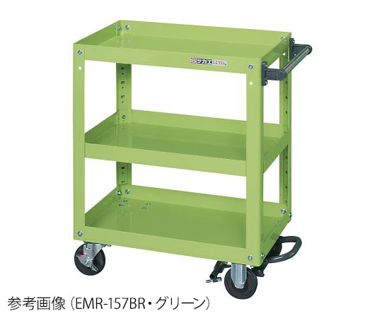 4-584-03 フットブレーキ付きワゴン EKR-207BRNU