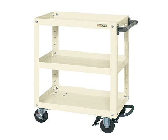 サカエ4-585-02ブレーキ付ワゴンEMR-150BRI【1台】(as1-4-585-02)