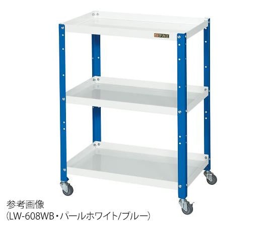 サカエ4-587-05ライトワゴンLW-608W【1台】(as1-4-587-05)