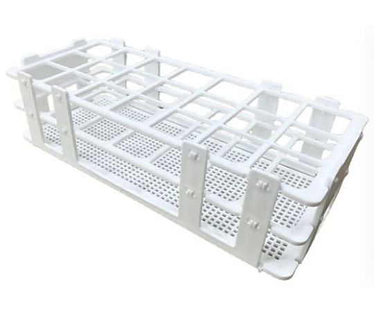 4-5871-05 テストチューブスタンド（組み立て式）21本 77905 【AXEL