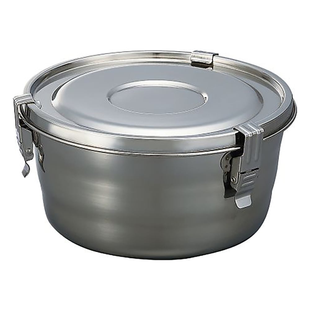 取扱を終了した商品です］ステンレス丸形密閉タンク 1.0L OT-04R 4-607