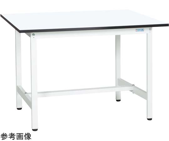 4-6076-01 軽量作業台（KAタイプ/耐荷重180kg/メラミン天板/固定式